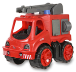 Пластмассовая игрушечная машина Toy Bibib "Большой Пожарный" (29*19*26 см),