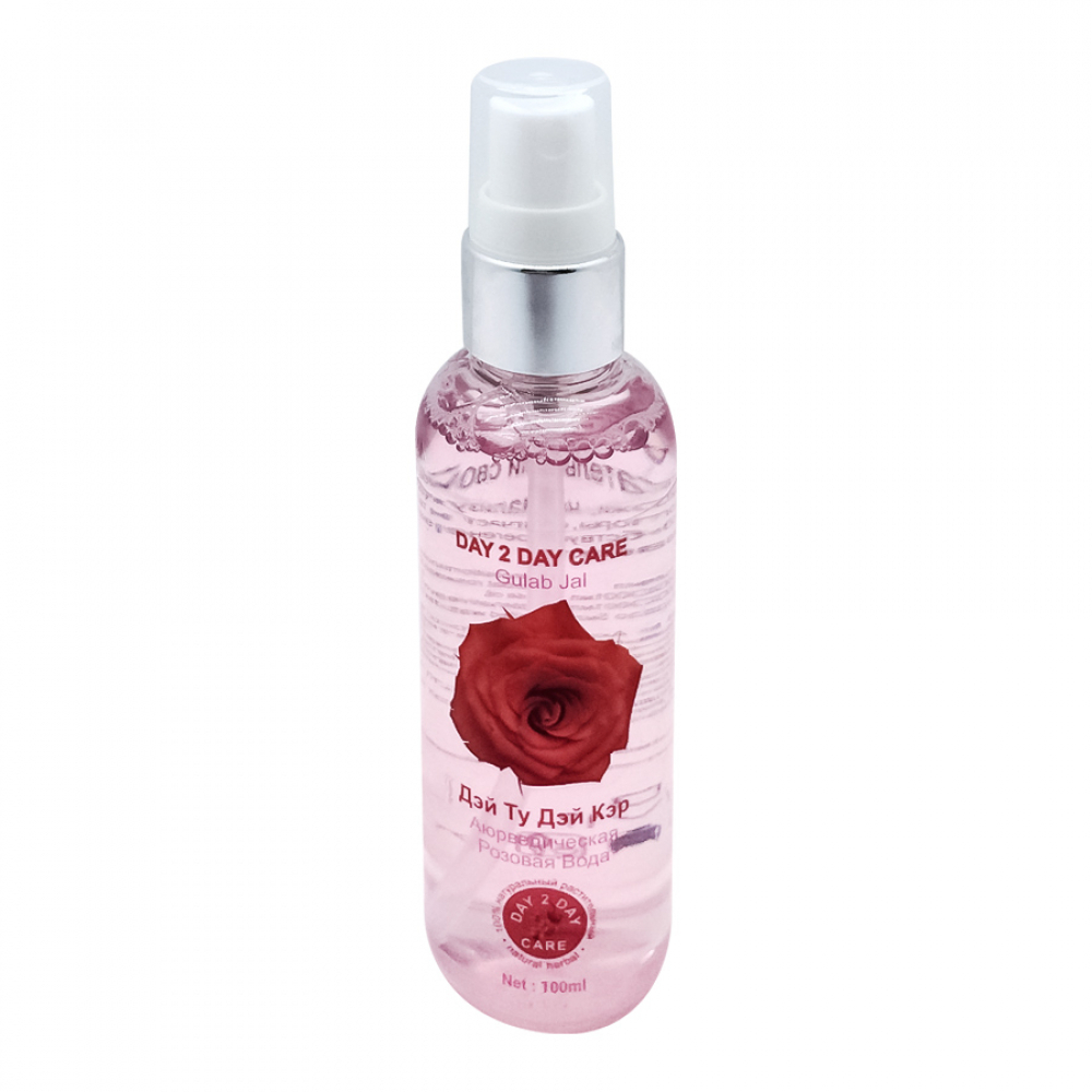 DAY2DAY Rose water Ayurvedic spray Розовая вода аюрведическая спрей 100мл