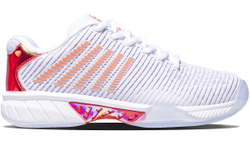Женские Кроссовки теннисные K-Swiss Hypercourt Express 2 X Lucky in love - white/dove/orange glow
