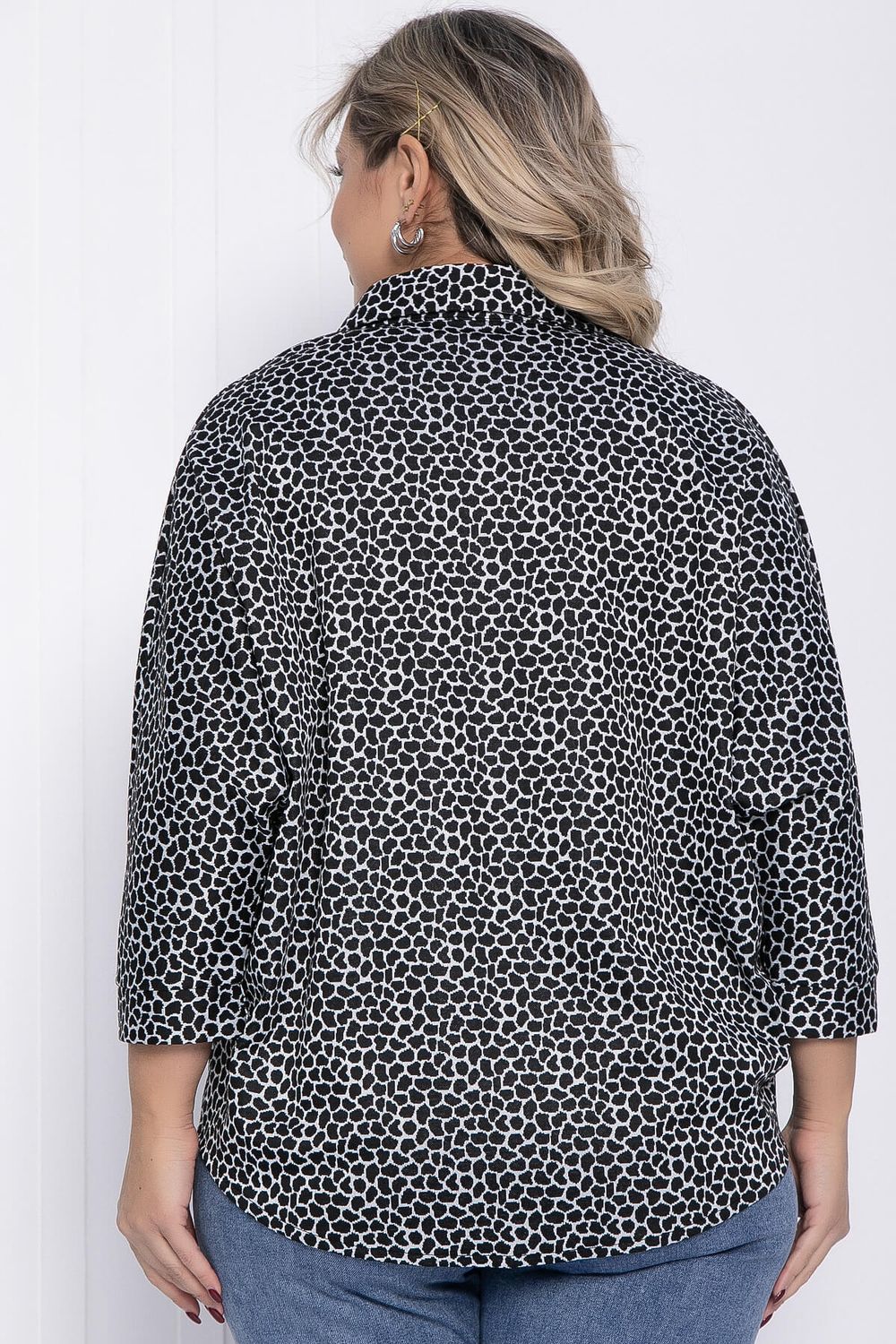 Рубашка Сладкий поцелуй (черно-серая) Б12328-4 LT Collection