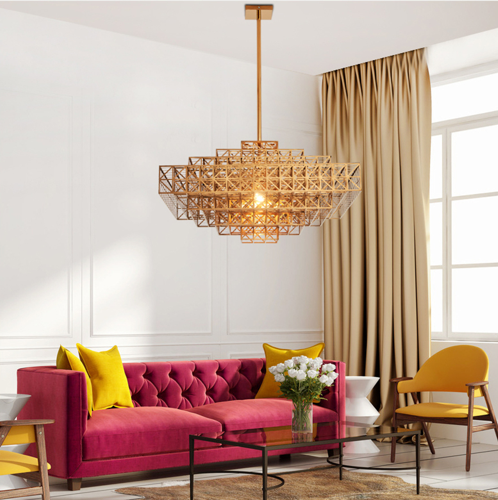 Ceiling design lamp  Gridlock by Roll & Hill D76