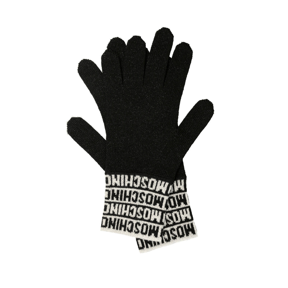 перчатки Moschino - черный(65215 M2340)