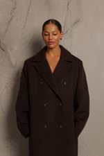 Пальто OVER миди