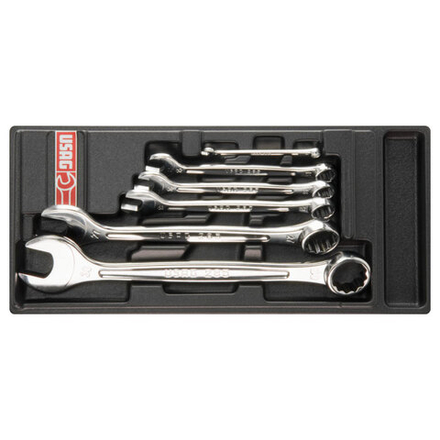 519/285B Набор комбинированных ключей 6-30 на ложементе, USAG (Италия)