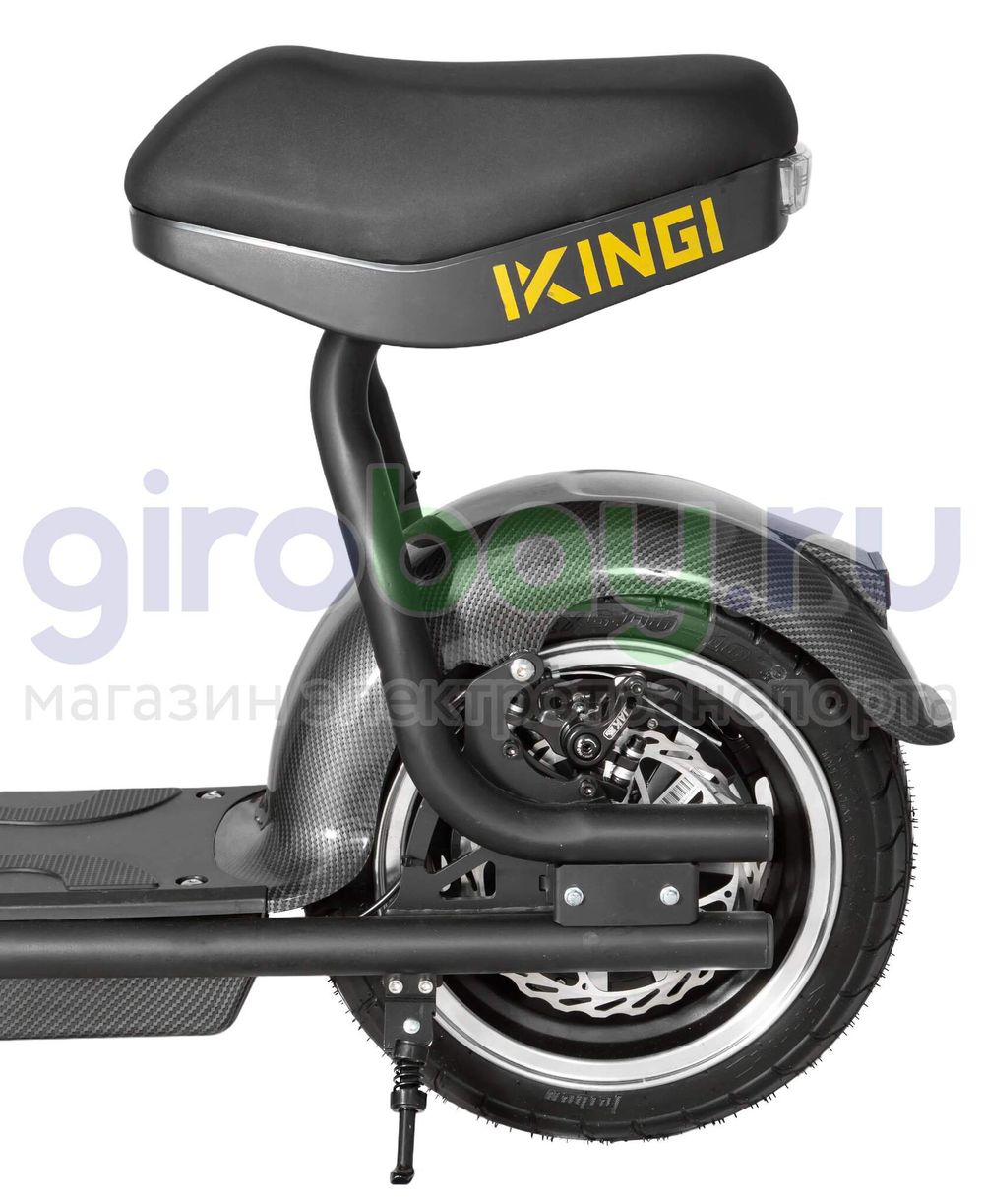 Электроскутер IKINGI X2 PRO (48V/21Ah) - Карбон фото №12