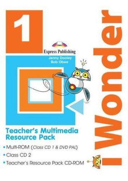 i Wonder 1. Teacher's Multimedia Resource Pack. Комплект аудио и видео. В ПОДАРОК при покупке от 10 от книг*