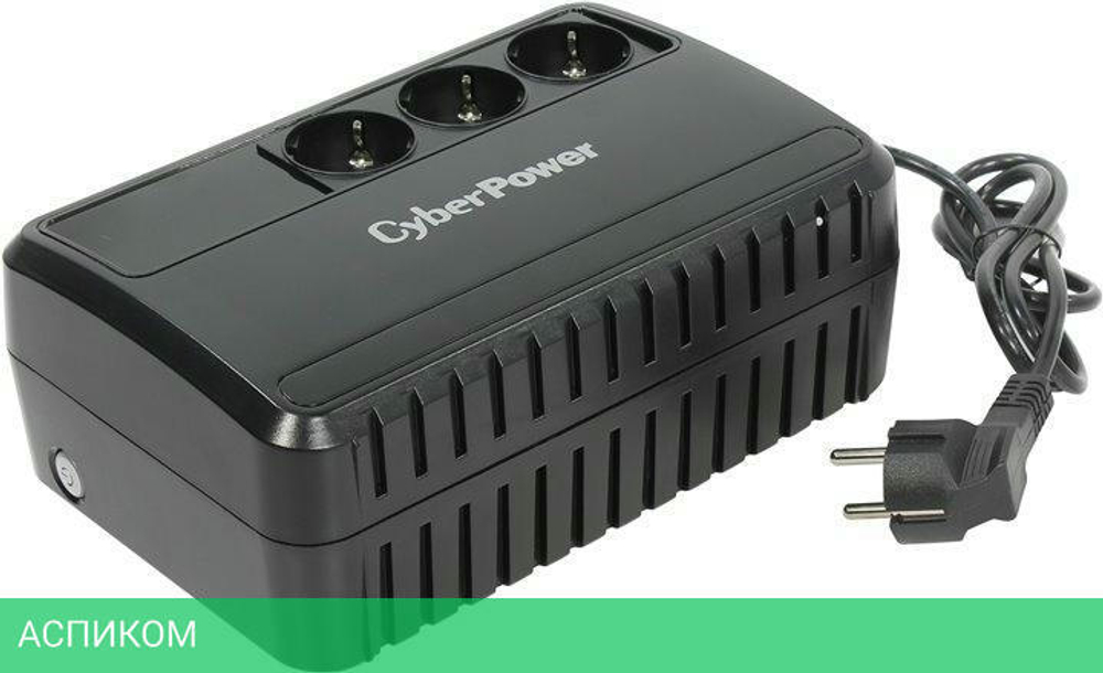 Источник бесперебойного питания CyberPower 600VA (BU600E)