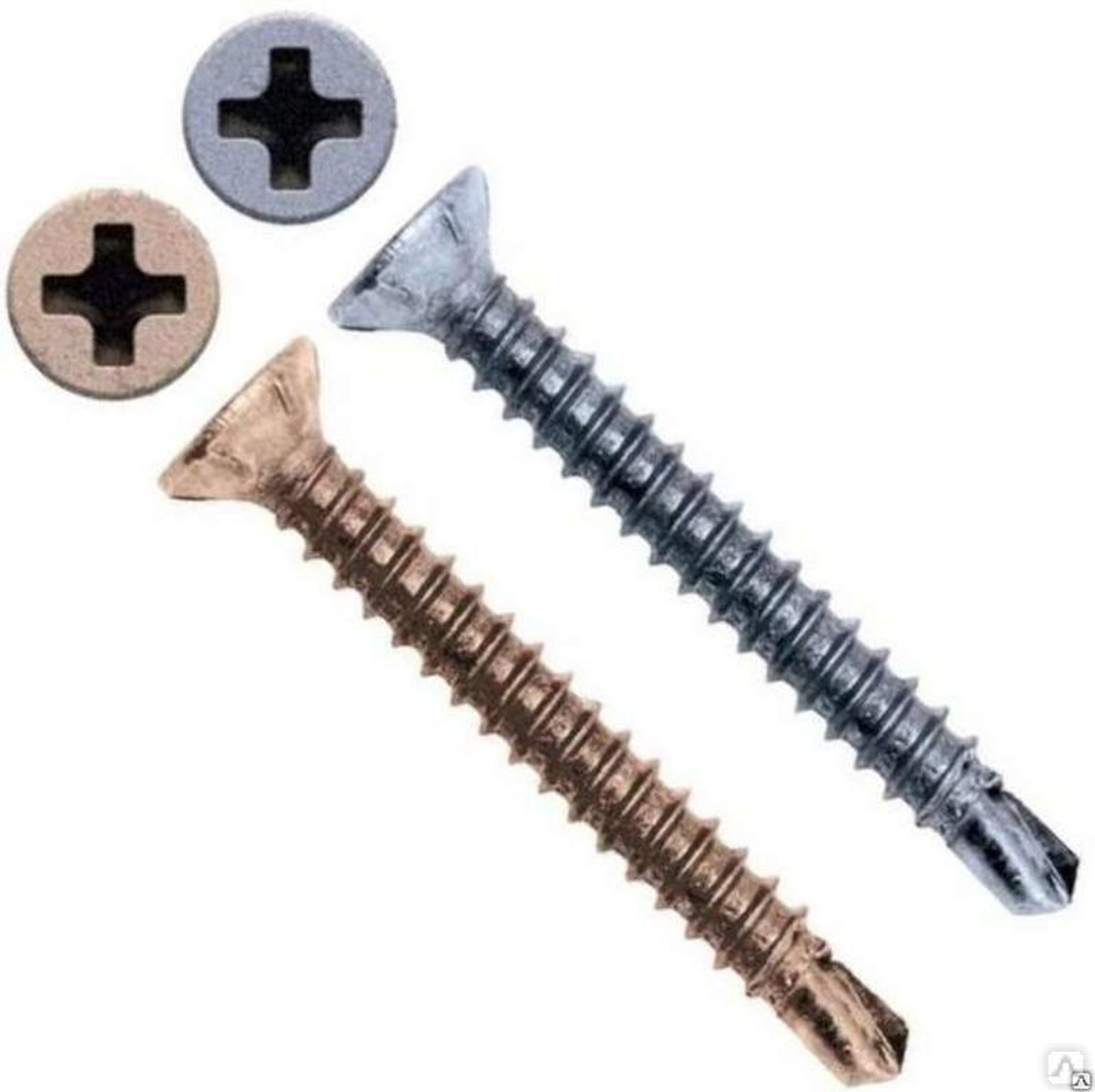 СВФС Саморез оконный желтый (сверло) 3,9*32