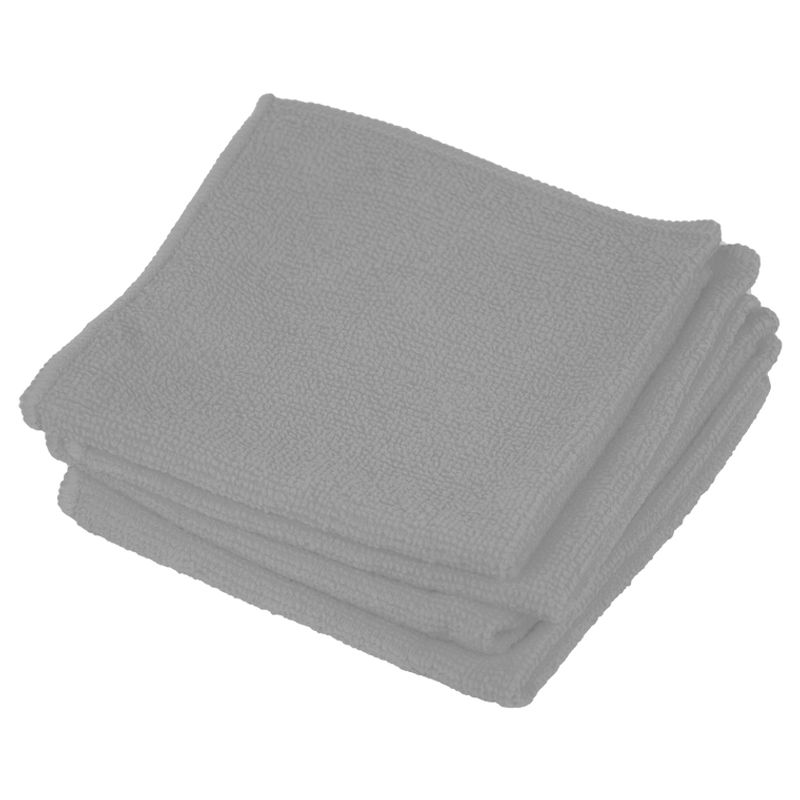 Салфетка Горница микрофибра, серая 30*30 см, 180 г/м2 10 шт/уп