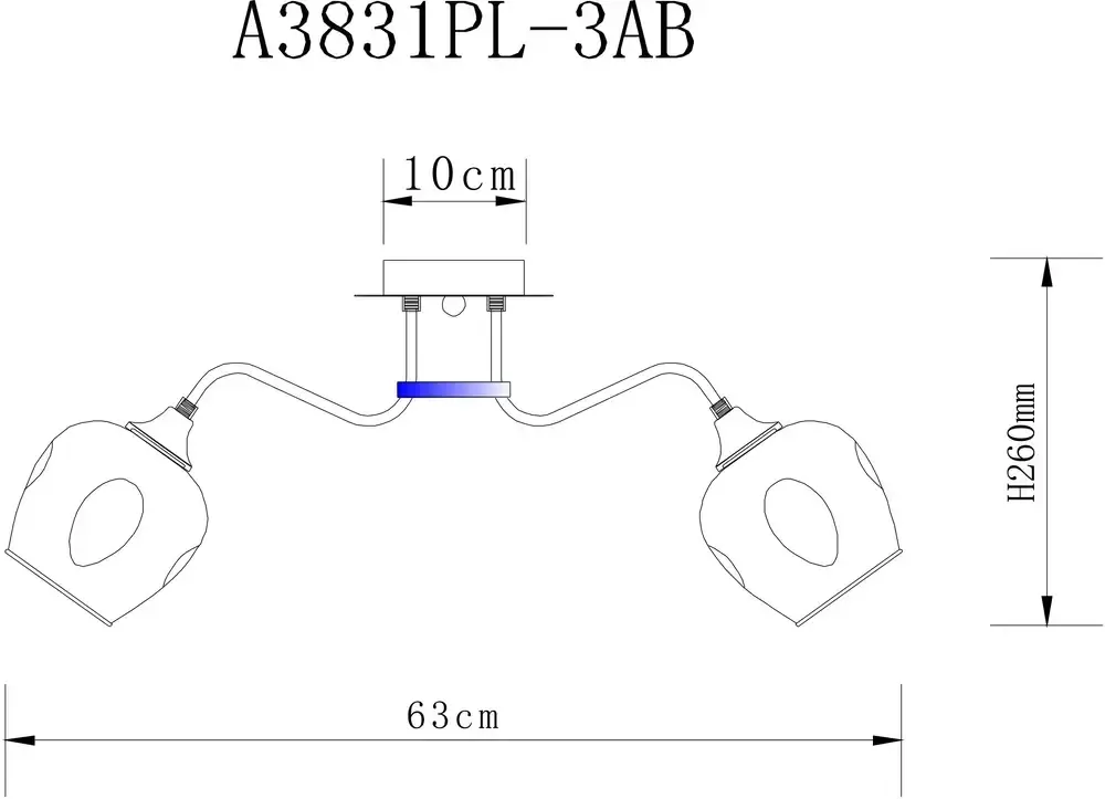 Потолочная люстра Arte Lamp