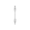 uBear Switch Keyring Cable Silver