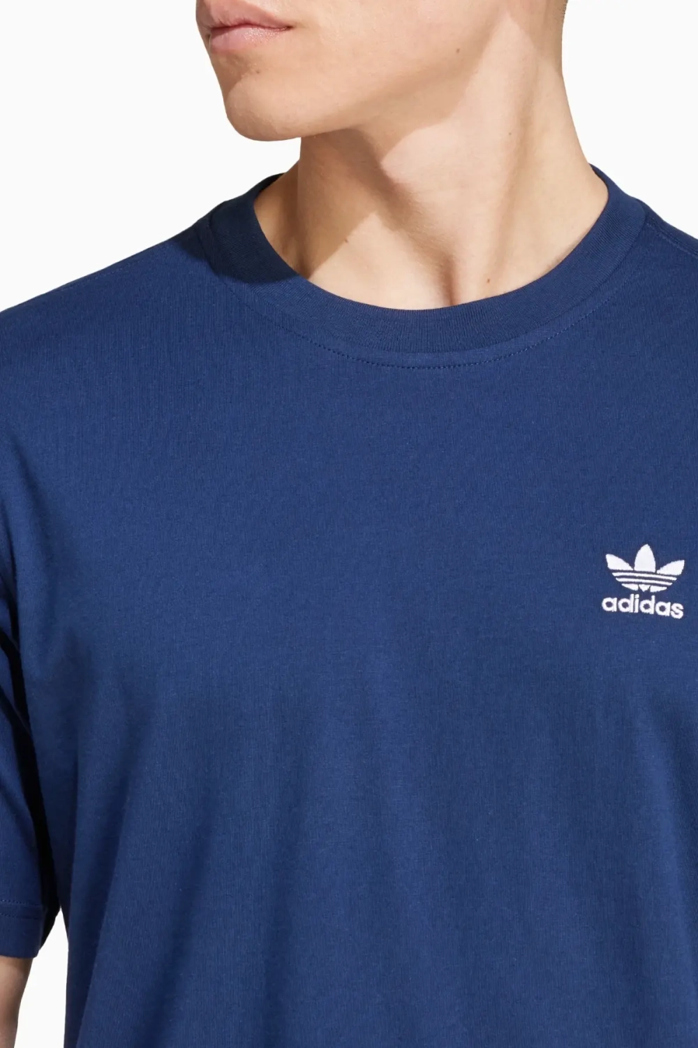 Футболка adidas Trefoil Essentials - темно-синий