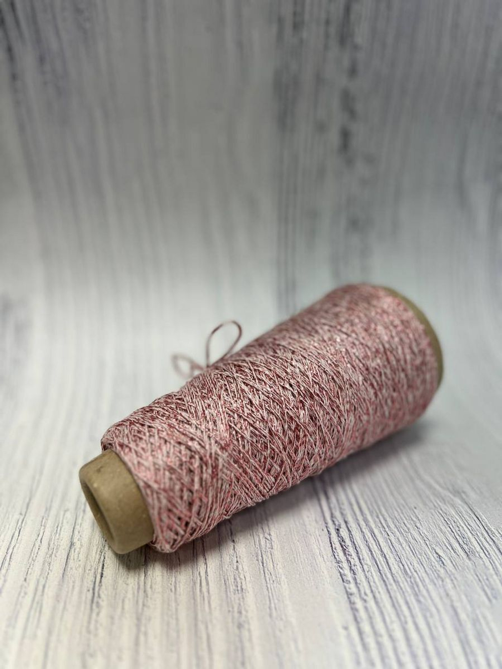 Пряжа хлопковая с люрексом