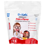 DrKids, средство от боли и лихорадки, для детей от 2 до 11 лет, с вишней, 20 отмеренных одноразовых флаконов, по 5 мл (0,17 жидк. унции)