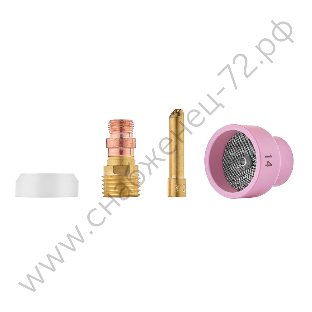 Набор COLISEUM №14 (TIG TP 17/18/26) диаметр вольфрама 2,4 мм. CLS1774