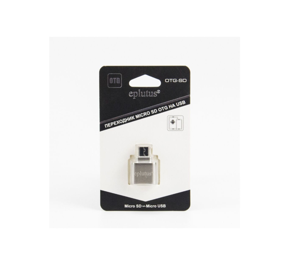Переходник Micro SD x Micro USB (OTG) Eplutus OTG-SD