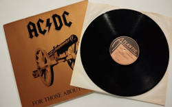 Винтажная виниловая пластинка LP AC/DC For Those About To Rock We Salute You (Germany 1981)