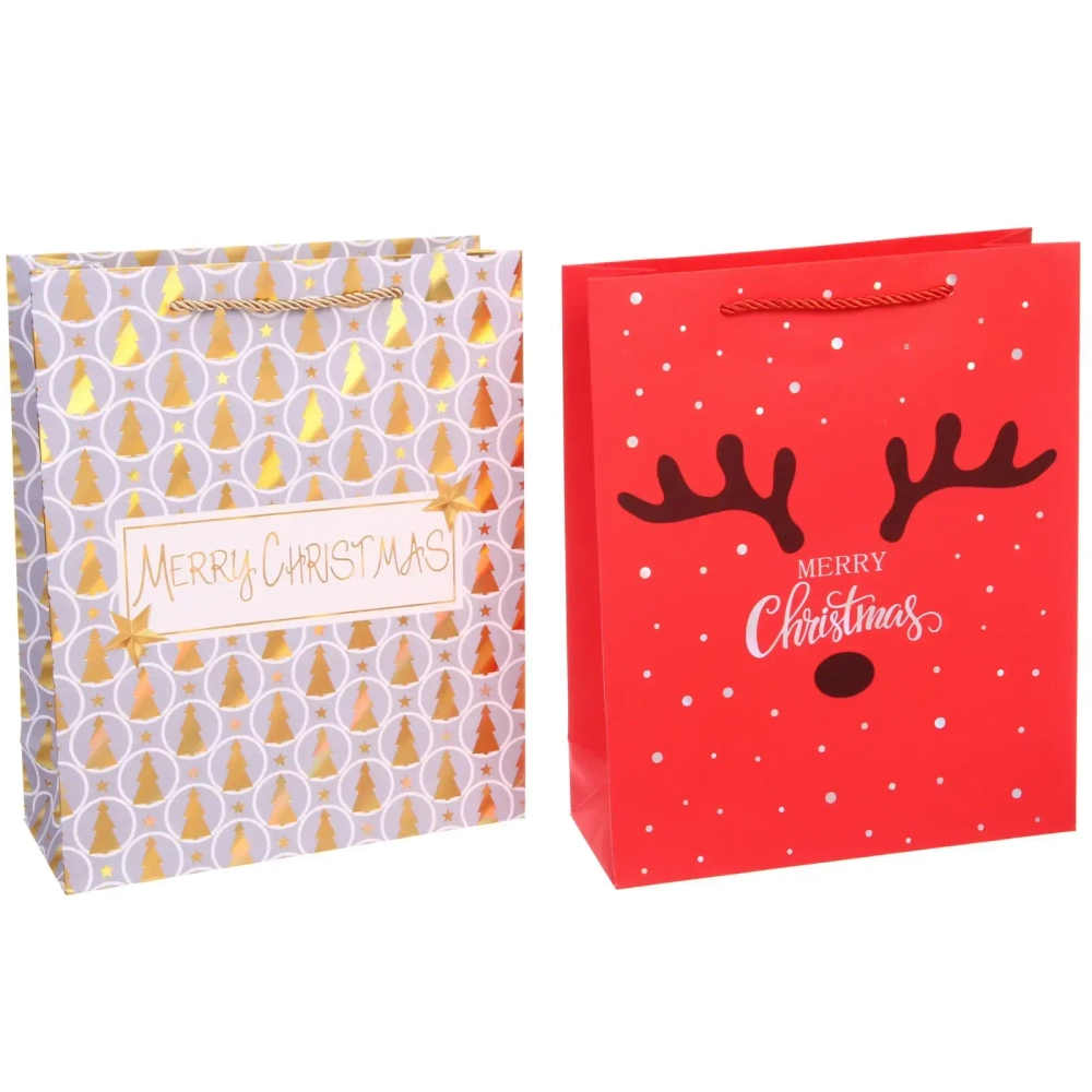 Пакет подарочный «Волшебный Новый год» 26*32*10 см, микс