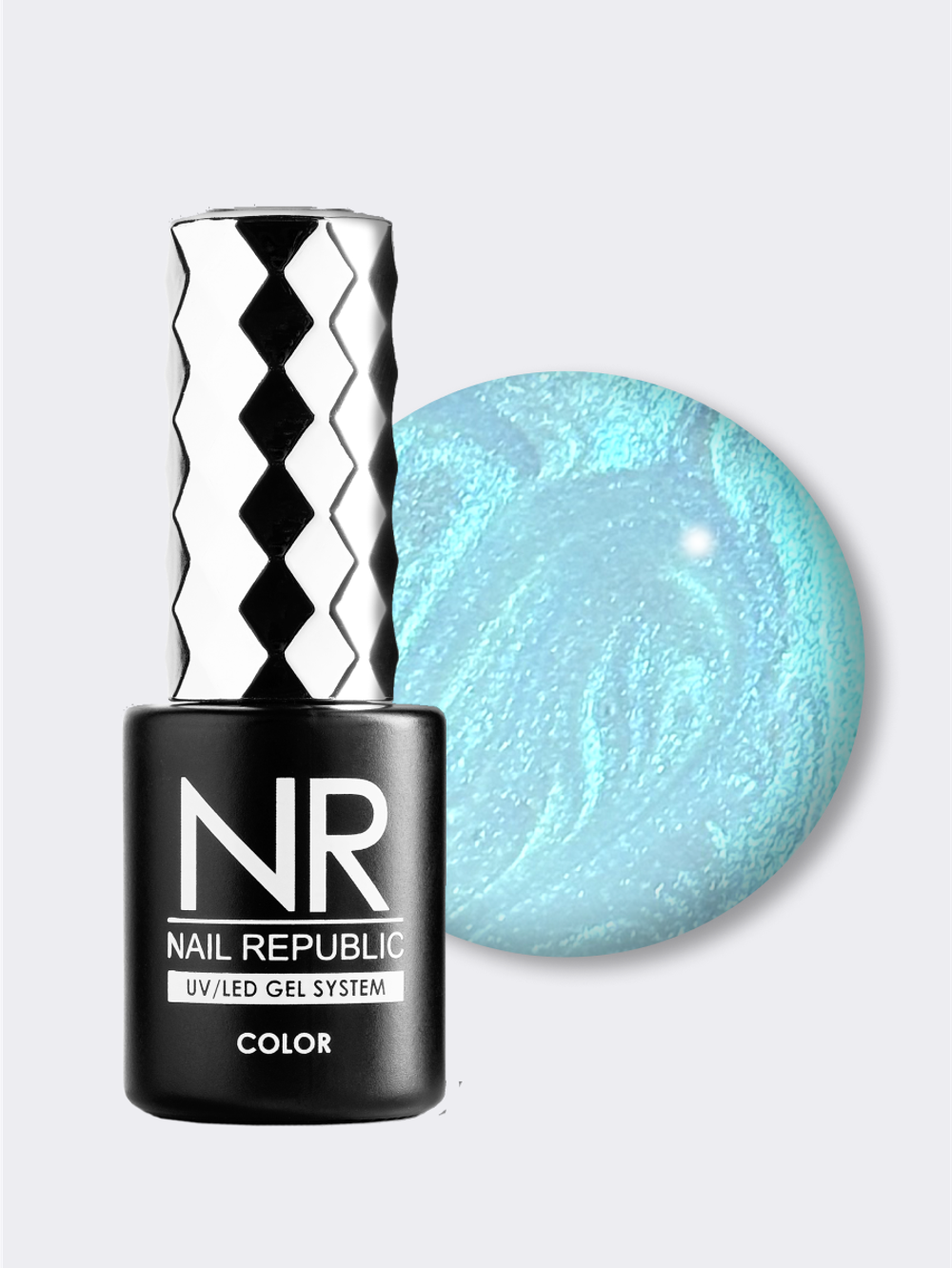 Nail Republic Гель-лак NR-023 PEARL PRINT Жемчужно-сияющий, 10 мл