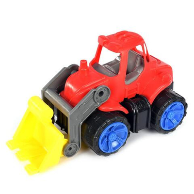 Пластмассовая игрушечная машина "Большой трактор" (20*10*11 см), сетка