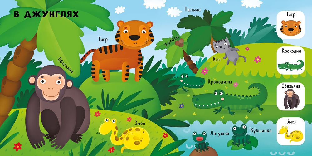 Найди, покажи, расскажи. Животные