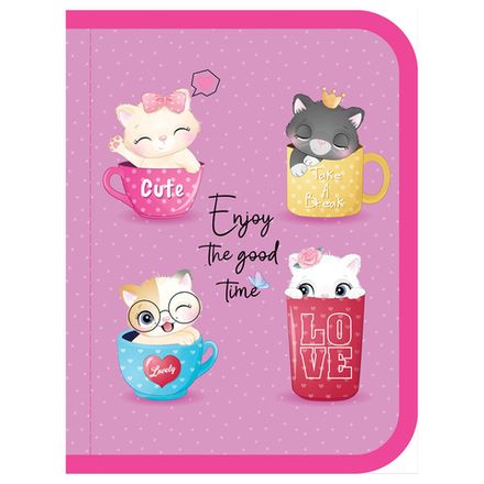 Пенал 1 отделение 190*130 Спейс Cute, ткань