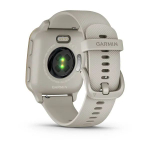 Смарт часы Garmin Venu Sq 2 Music Edition серый с безелем цвета кремового золота и силиконовым ремешком
