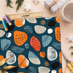 Ткань премиум мембрана разноцветные каскады