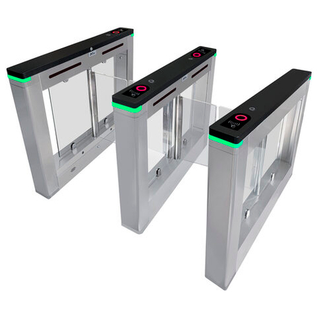 ZKTeco SBTL711 [EM/MF] распашной турникет с контроллером и считывателями карт