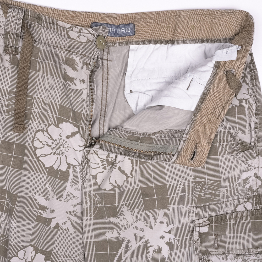 Летние карго шорты G-Star Raw в клетку, XL (36)