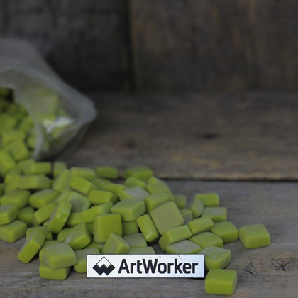 FLORY12 AW015 Стеклянная мозаика 12х12 мм 0,5 кг