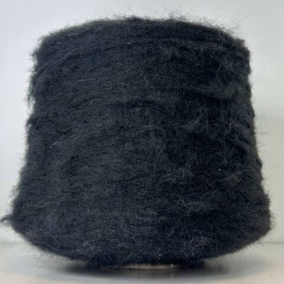 PAFFUTO - Fashion Mill; 40% меринос,25% мохер, 35% акрил; 400м/100гр; col. 110019, цвет: черный