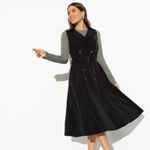 Сарафан, Чувственный дресс-код (black brilliant, с поясом) Charutti (Акция)