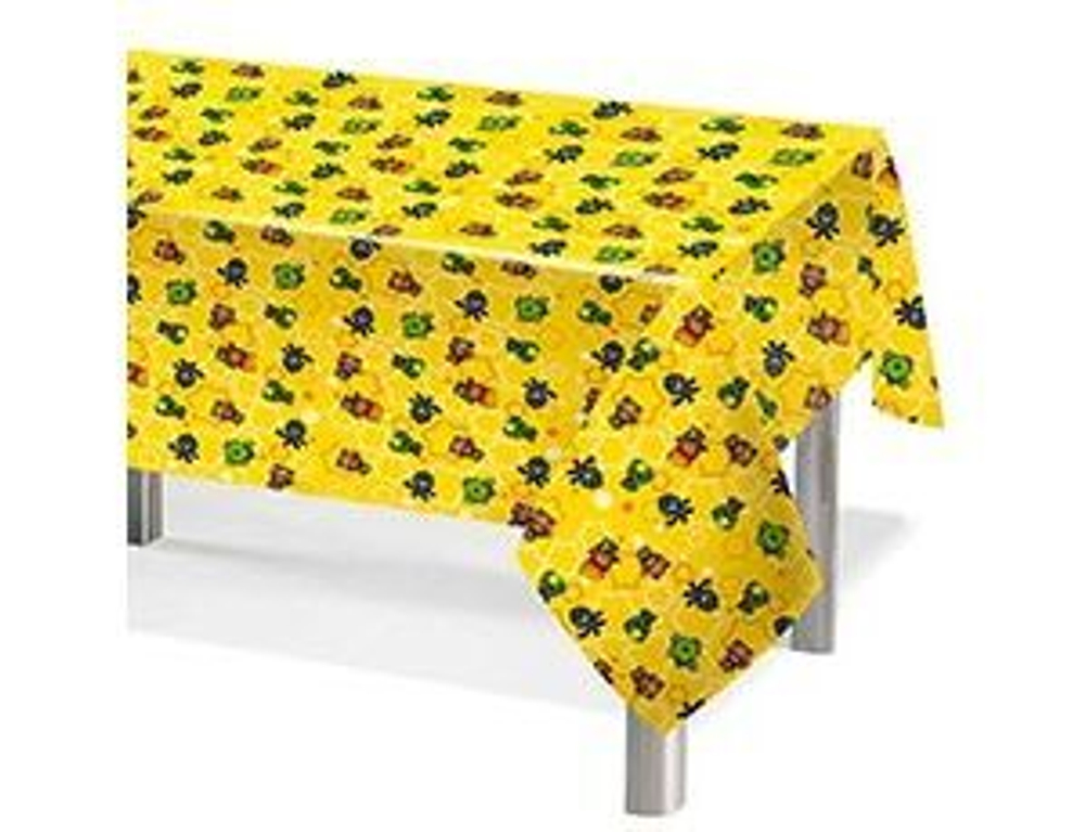 Скатерть  Brawl Stars желт 120 на 180см.