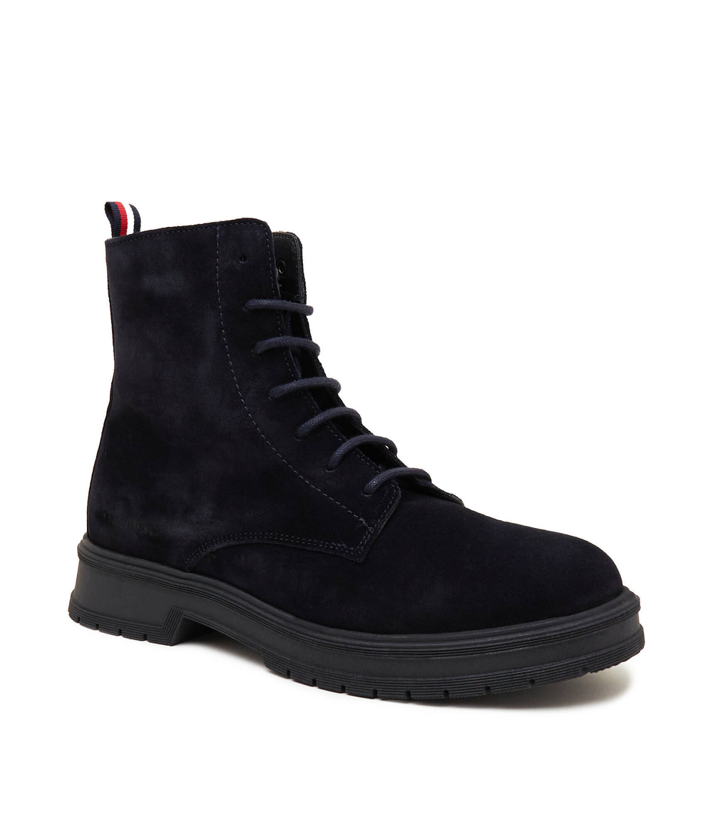 Кожаная обувь Tommy Hilfiger - темно-синий(FM0FM04674)