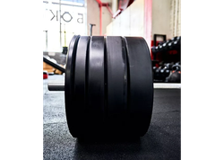 Диск EVO каучуковый 15 кг, чёрный