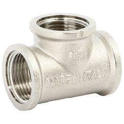 Тройник Uni-Fitt 1 ВР никелированный, арт. 615N4440