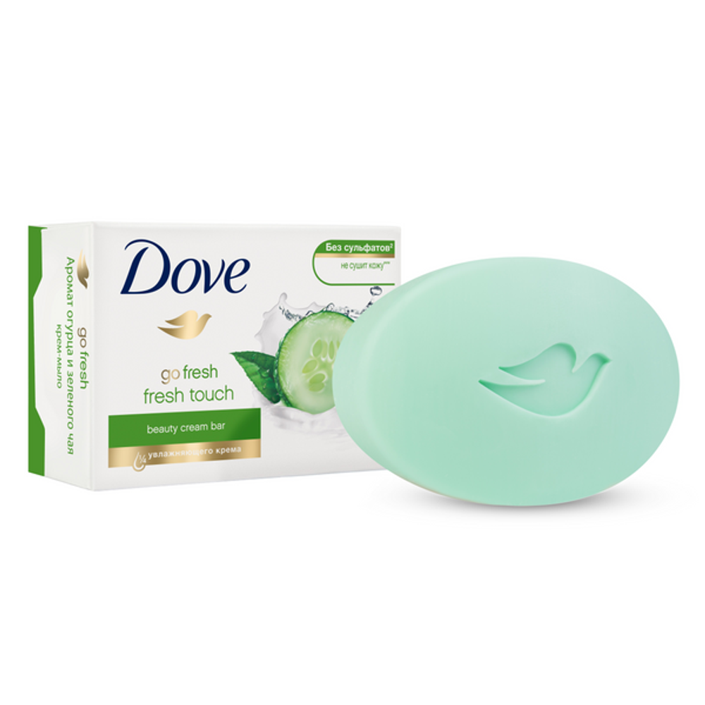 DOVE крем-мыло Прикосновение свежести 90г