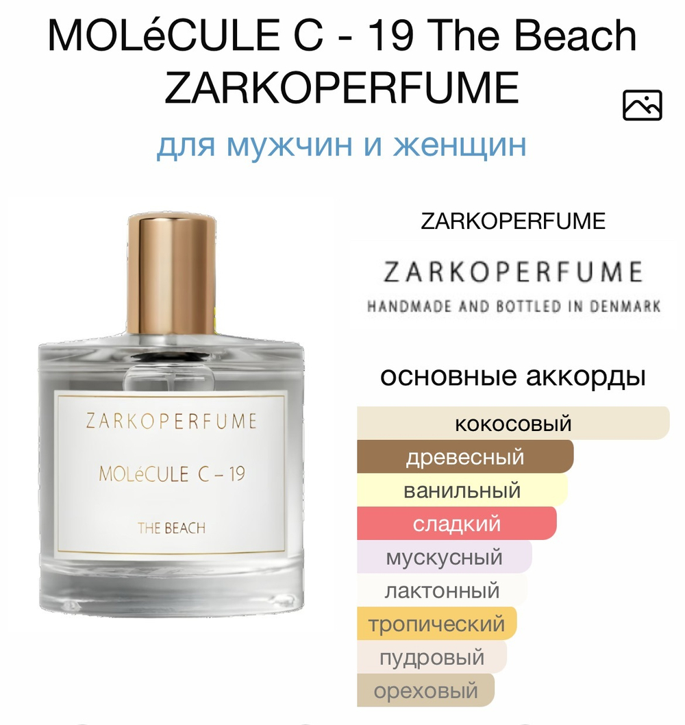 MOLéCULE C - 19 The Beach ZARKOPERFUME