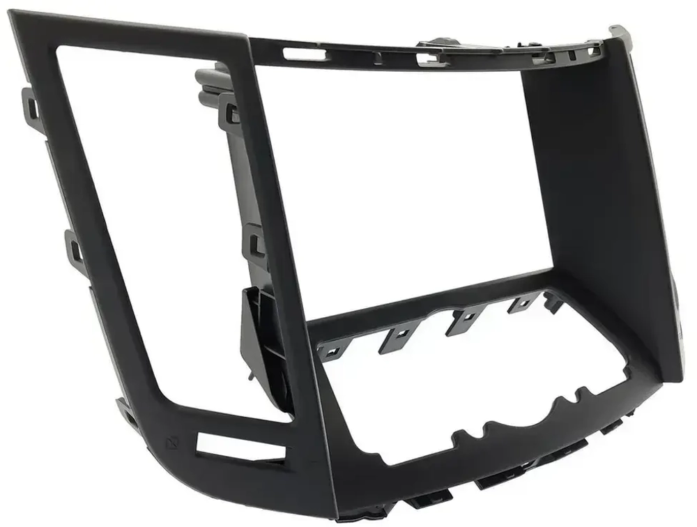 Магнитола для Infiniti FX35, FX37, FX50, FX30D S51 2008-2012, QX70 S51 2013-2018 (рамка черная матовая тип 2) - Teyes CC4-PRO монитор 9.5" 2K QLED на Android 13, Snapdragon 778G, AI, CarPlay, DSP, 4G SIM-слот