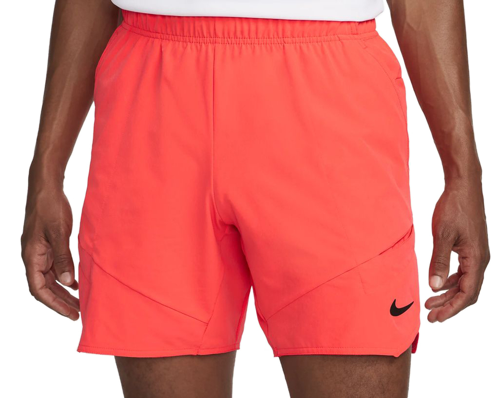 Мужские шорты теннисные Nike Dri-Fit Advantage Short 7in - bright crimson/black/black