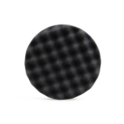 Полировальный круг поролоновый, диаметр: 150х30мм на липучке, мягкий, рифлёный