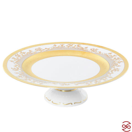 Тарелка для торта Falkenporzellan White Gold 32 см