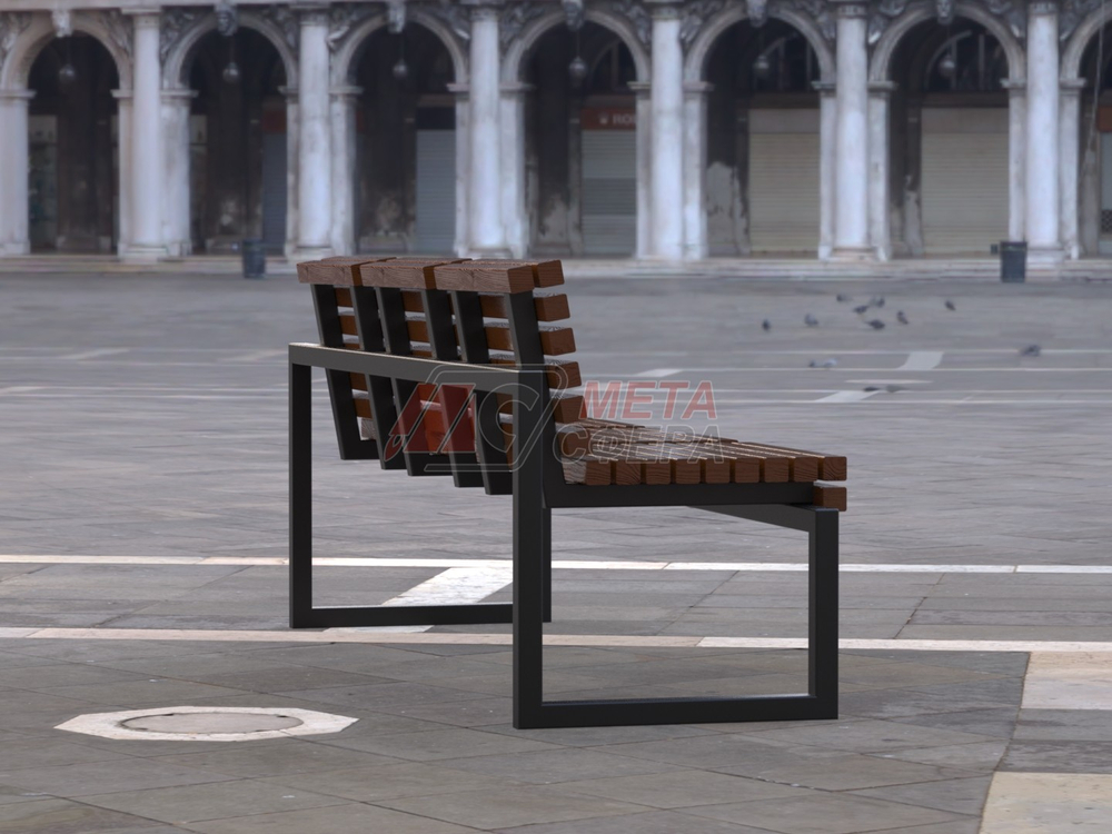 Скамейка уличная Трио