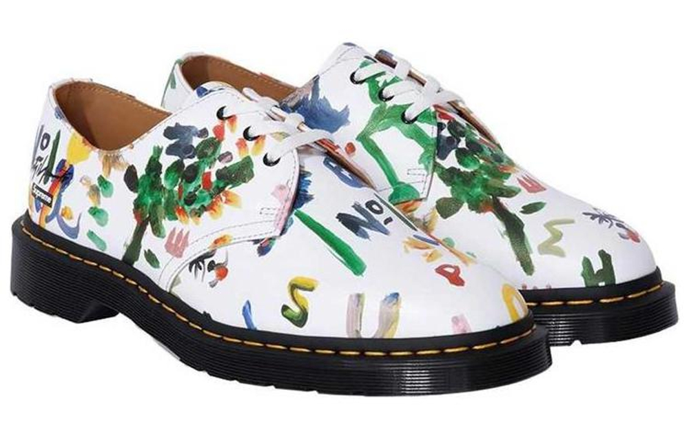 Dr Martens Supreme X Yohji Yamamoto X Dr Martens 1461 Brushstroke