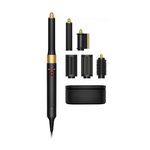 Стайлер Dyson HS05 Hairstyler Airwrap Complete Long (Onyx Black/Gold) (2023) Мультистайлер цвета «чёрный оникс/золотой». Подходит для прямых и волнистых волос любой длины