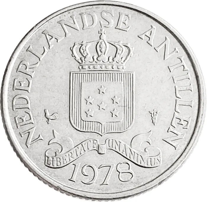 25 центов 1978 Нидерландские Антильские острова AU-UNC