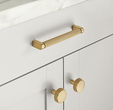 Ручка кнопка RH Lambeth Knurled