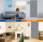 Магнитная термоштора для дверного проема