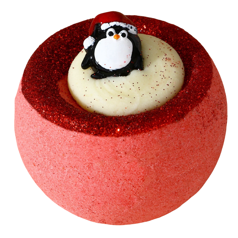 Бомбочка для ванны с игрушкой «Пингвинёнок» URAL LAB, 130 гр